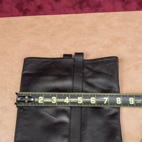 Vince Camuto Signature Women Kylar Black Leather OTK Fashion Boots sz 8 - Picture 6 of 10